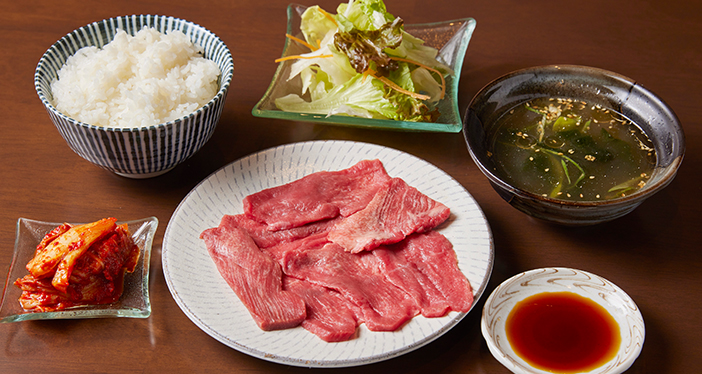 タン塩定食