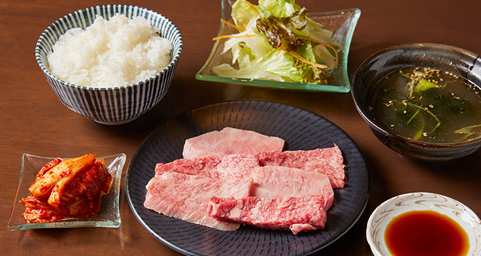 カルビ定食